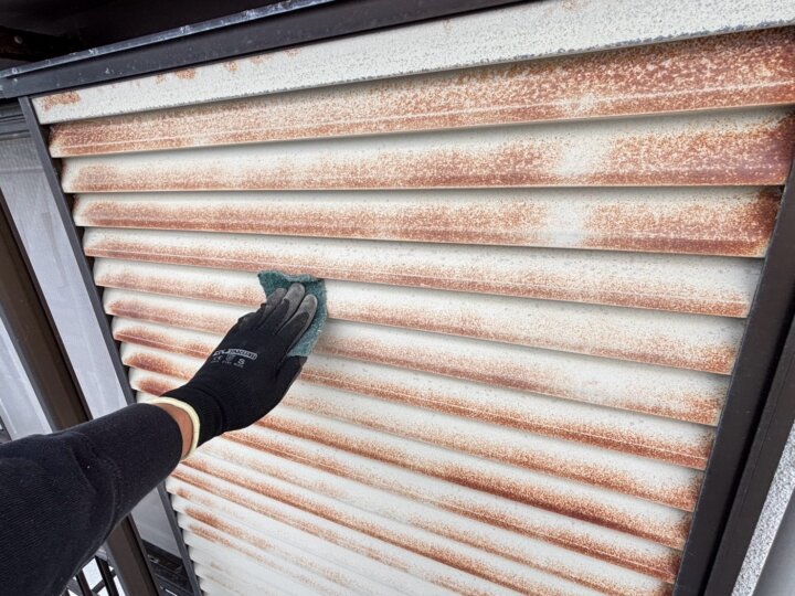 【下地処理】雨戸