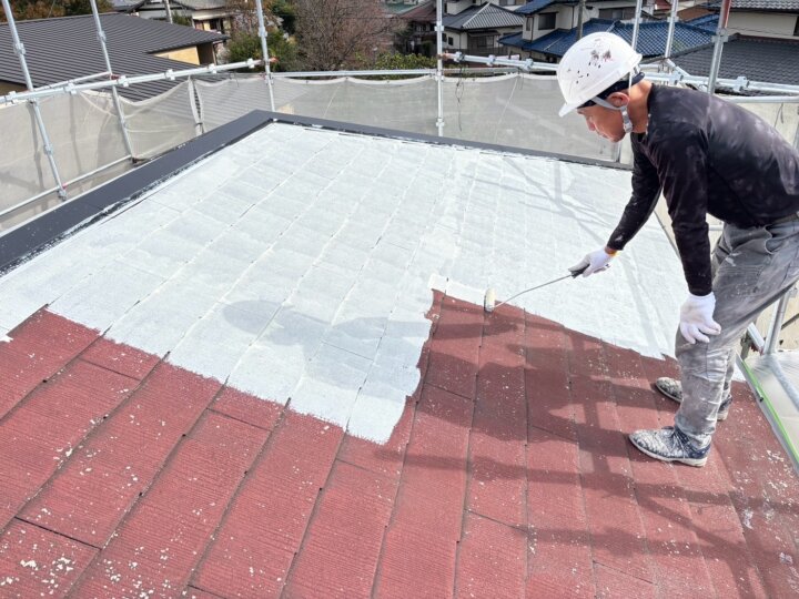 【下塗り】屋根