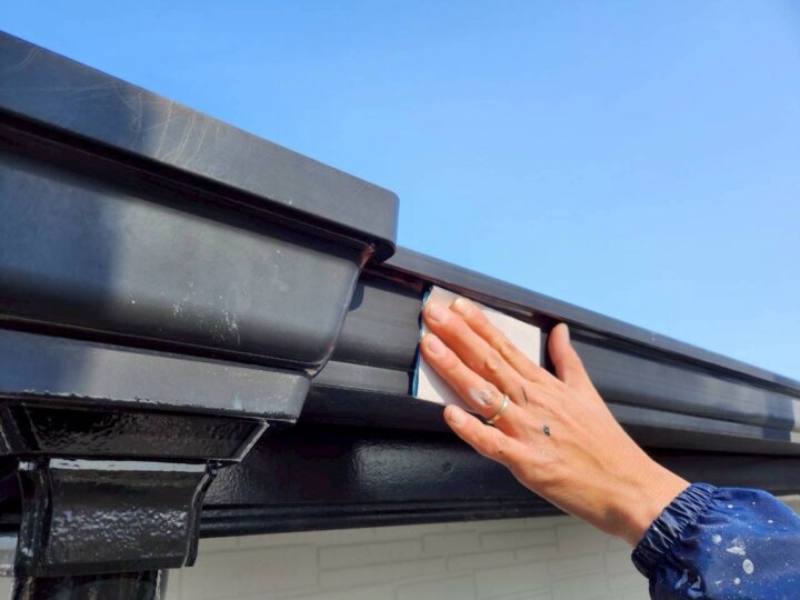 【下地処理】雨樋