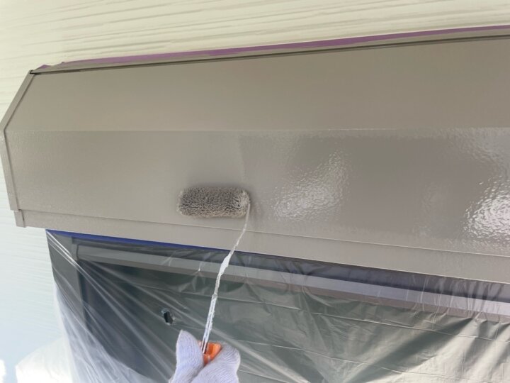 【上塗り】シャッターボックス