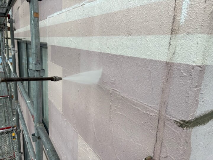 【高圧洗浄】外壁