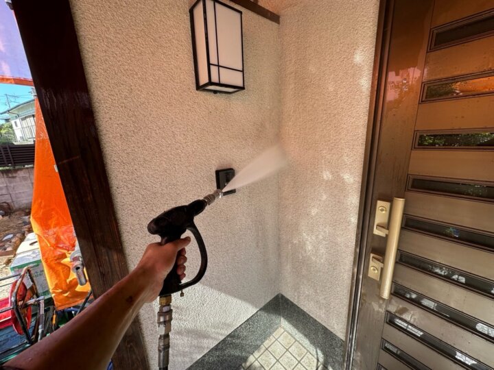 【高圧洗浄】外壁