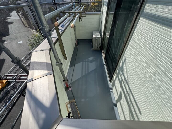 【トップコート塗布】バルコニー