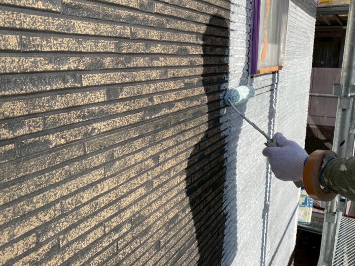 【下塗り】外壁