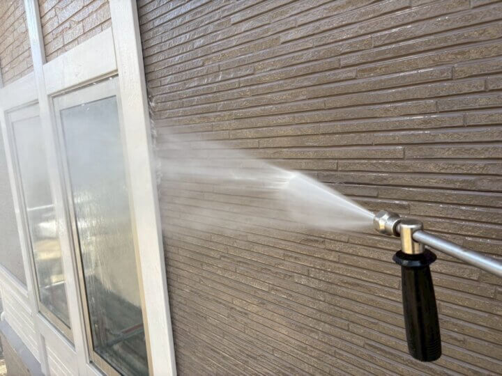 【高圧洗浄】外壁