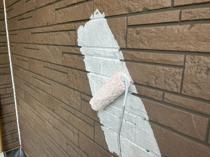 【下塗り】外壁