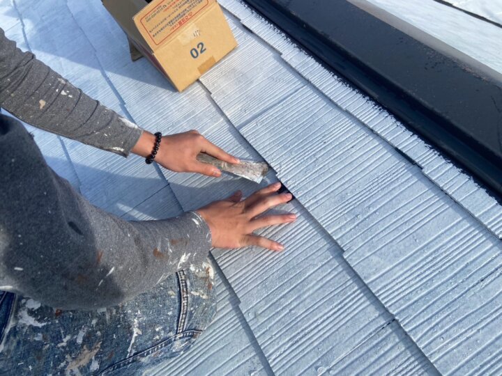 【タスペーサー工法】屋根