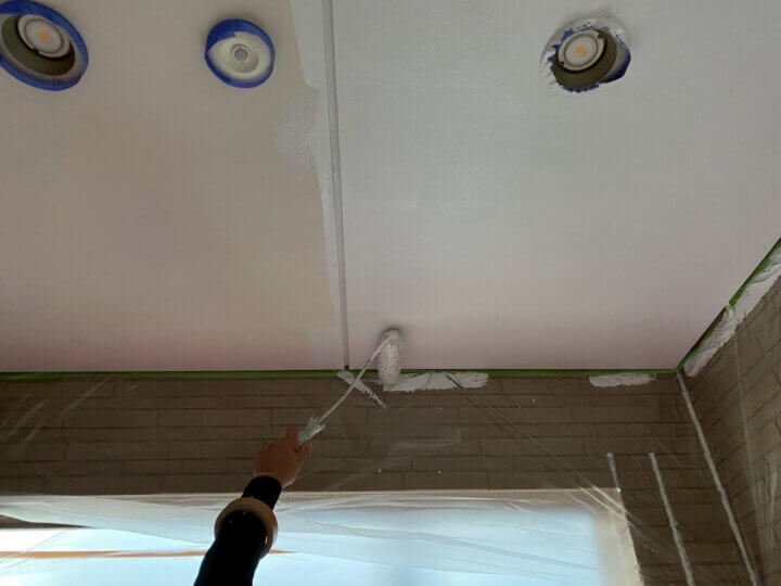 【中塗り】軒天井