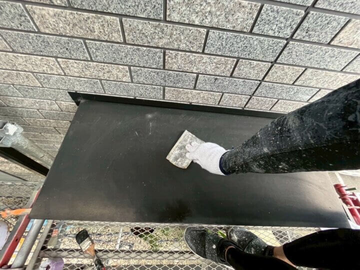 【下地処理】庇