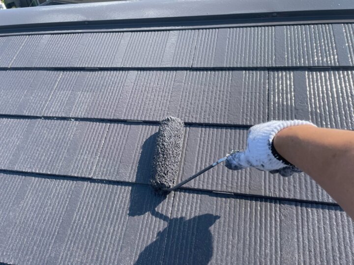 【上塗り】屋根