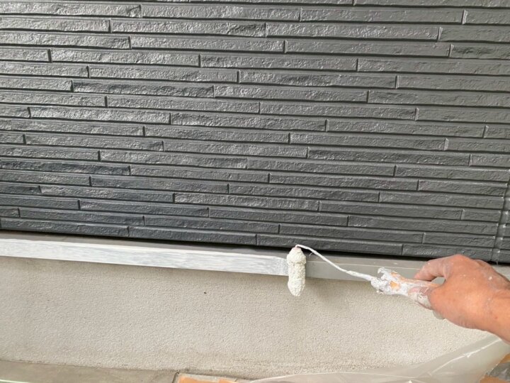 【下塗り】水切り