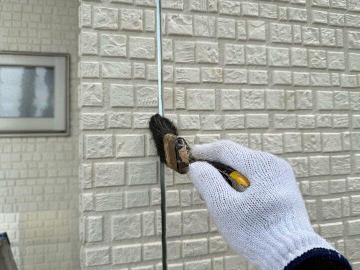 【撤去後清掃】板間目地コーキング