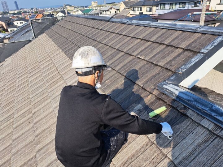 【下塗り】屋根