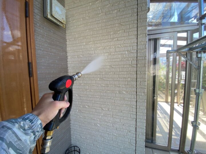 【高圧洗浄】外壁