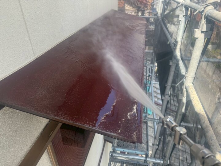 【高圧洗浄】庇