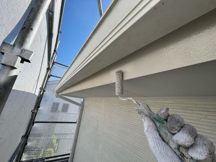 【中塗り】外壁