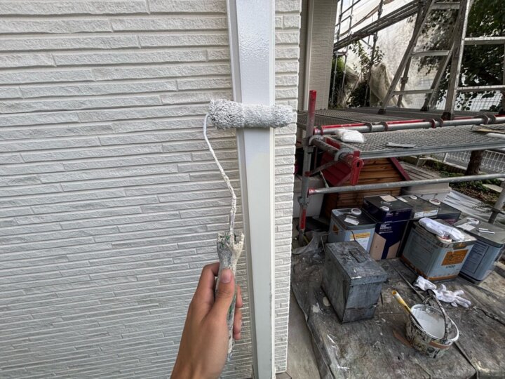 【上塗り】雨樋