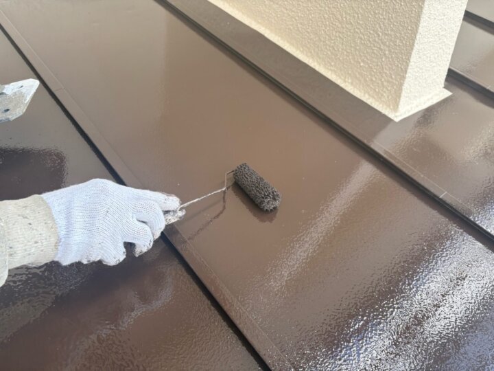 【上塗り】屋根