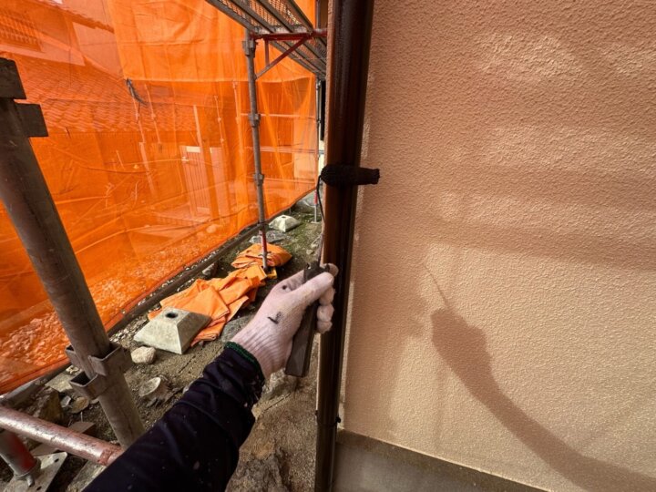 【上塗り】雨樋