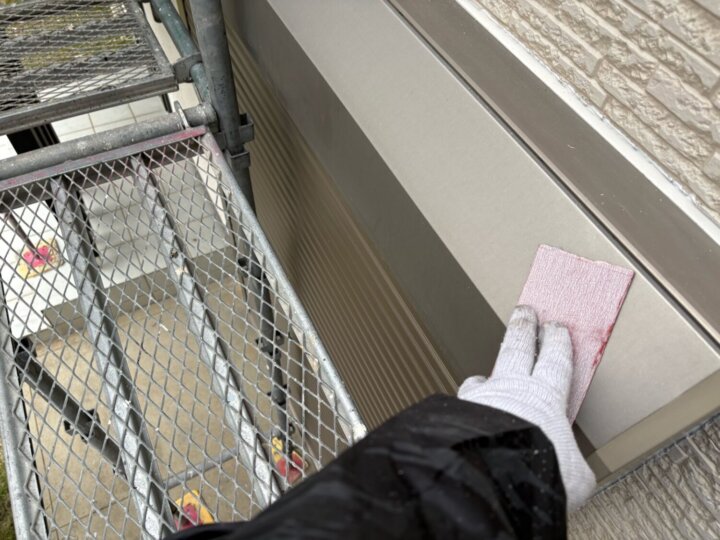 【下地処理】シャッターボックス