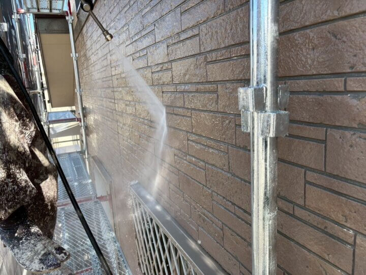 【高圧洗浄】外壁