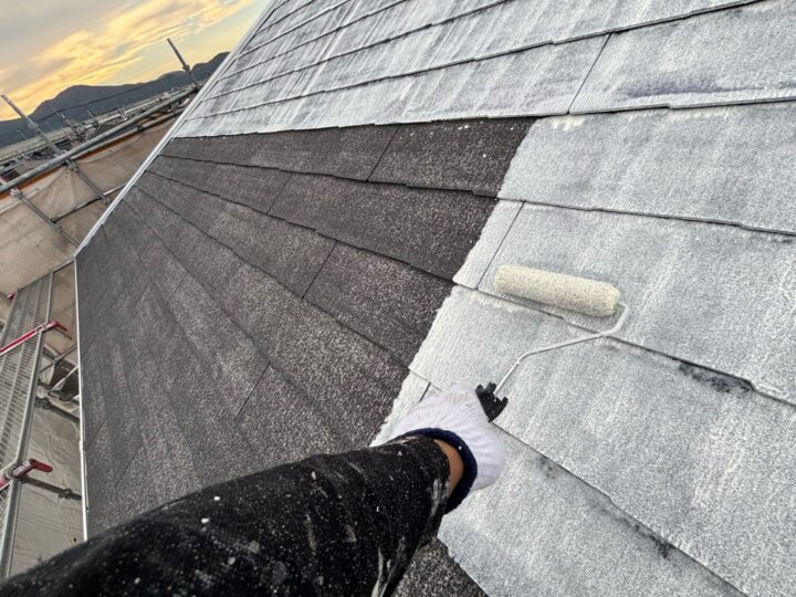 【下塗り】屋根