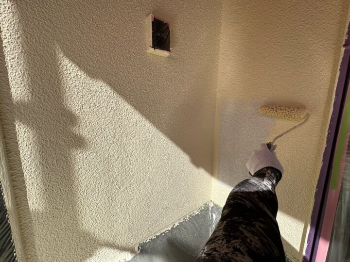 【中塗り】外壁