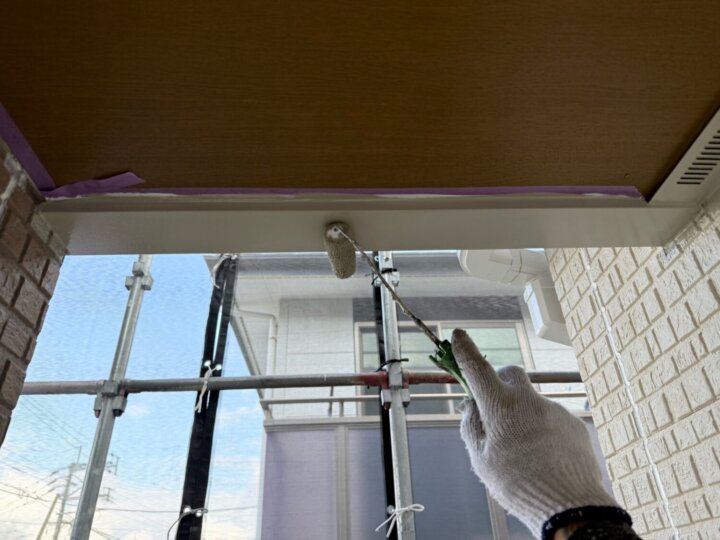 【上塗り】水切り