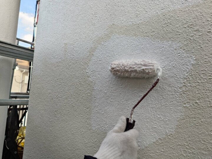 【下塗り】外壁