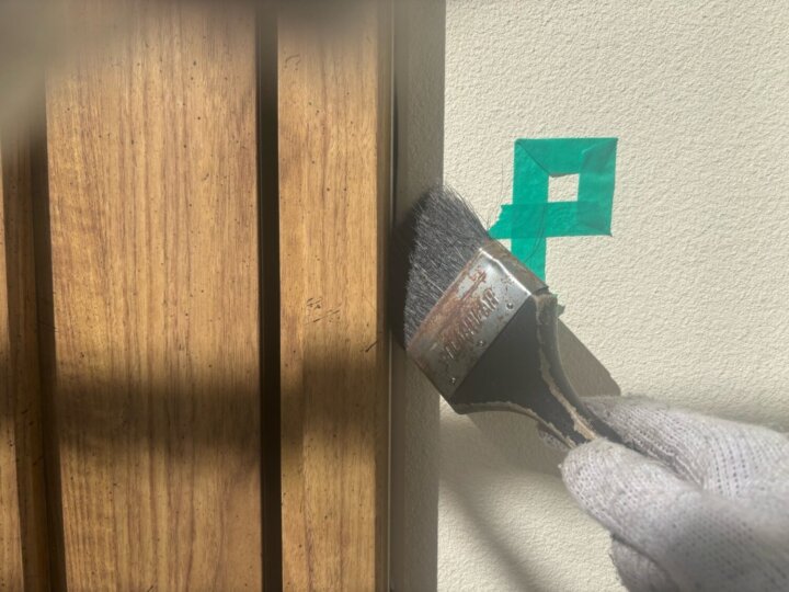 【撤去後清掃】建具廻りコーキング