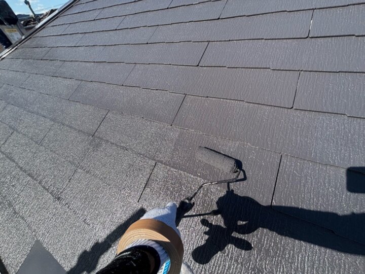 【上塗り】屋根