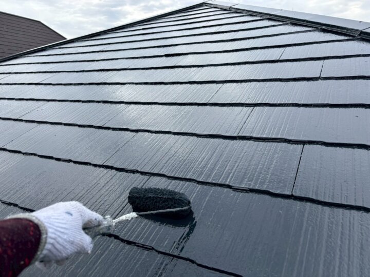 【上塗り】屋根