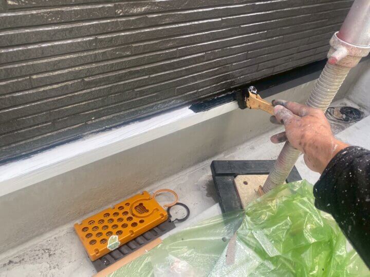 【中塗り】水切り