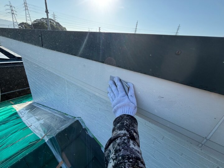 【下地処理】破風板