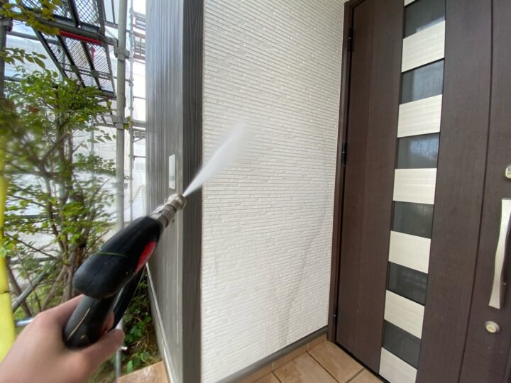 【高圧洗浄】外壁