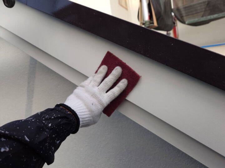 【下地処理】破風板