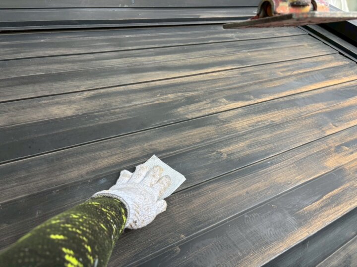 【下地処理】庇