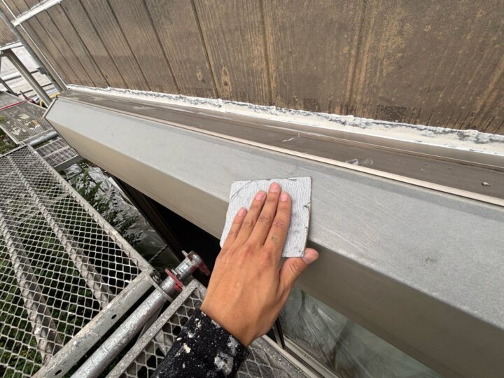 【下地処理】シャッターボックス