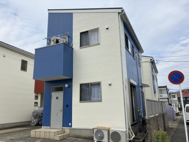 福岡県大野城市　アパート　外壁塗装