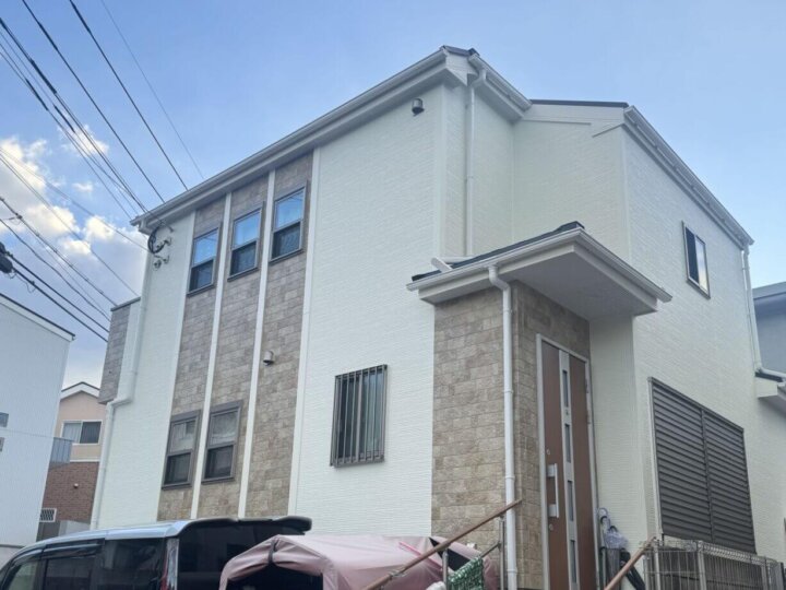 福岡市城南区【40坪】外壁塗装