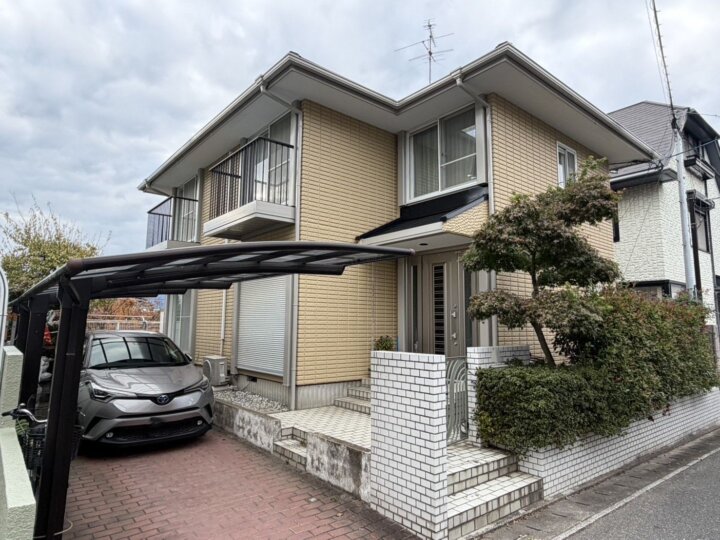 福岡県春日市【35坪】外壁塗装