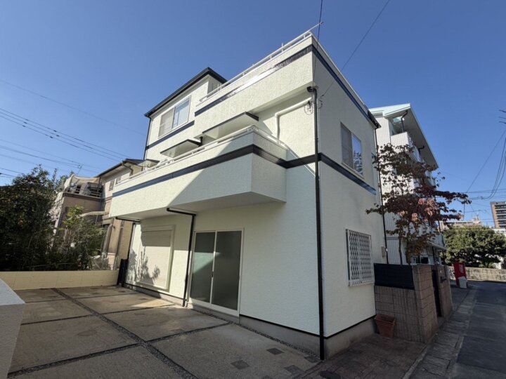 福岡県大野城市【55坪】外壁塗装