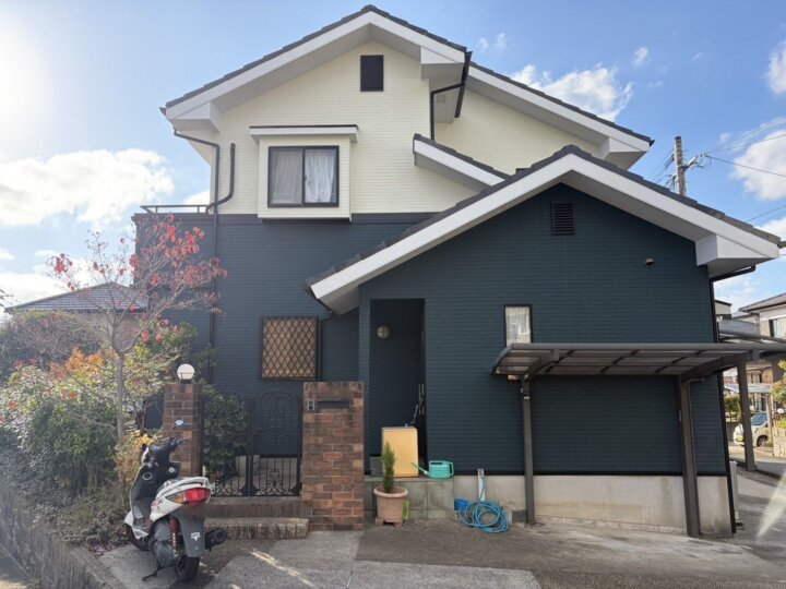 福岡市東区【35坪】外壁塗装