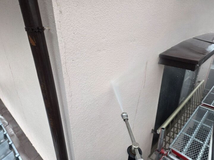 【高圧洗浄】外壁