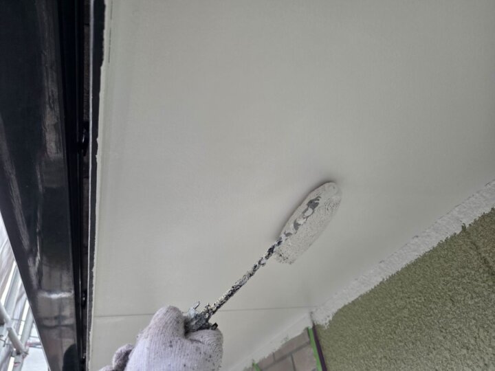 【上塗り】軒天井