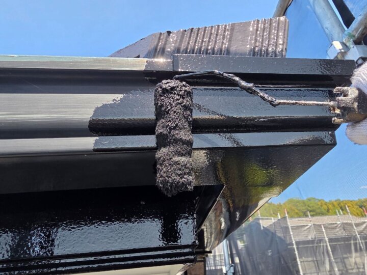 【下塗り】雨樋