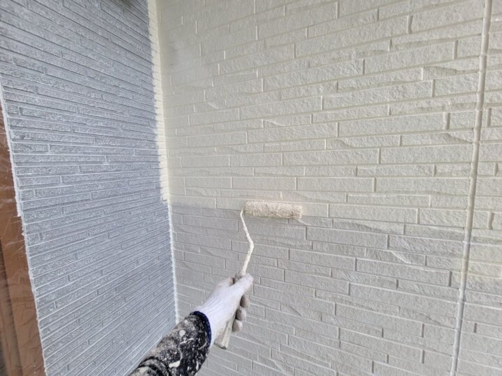 【中塗り】外壁