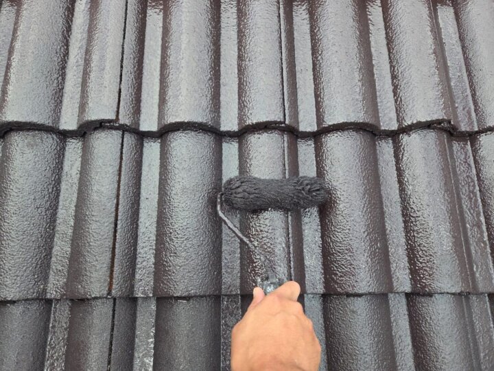 【上塗り】屋根