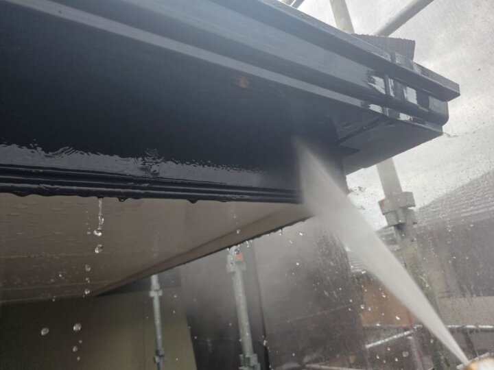 【高圧洗浄】破風板