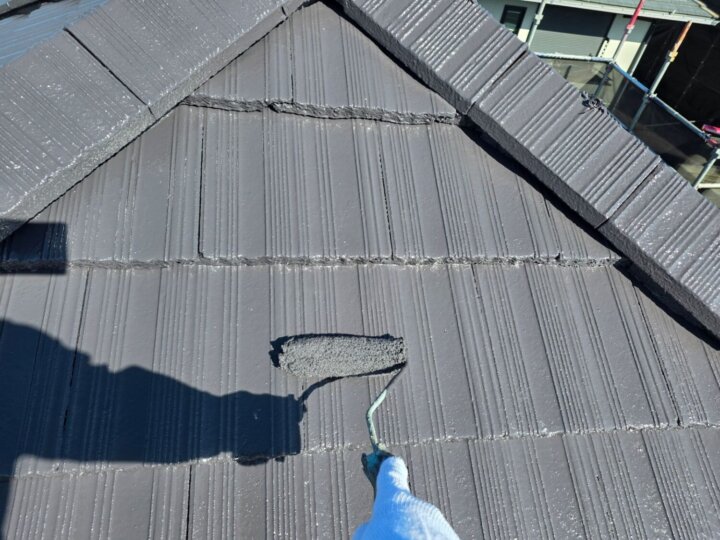 【上塗り】屋根